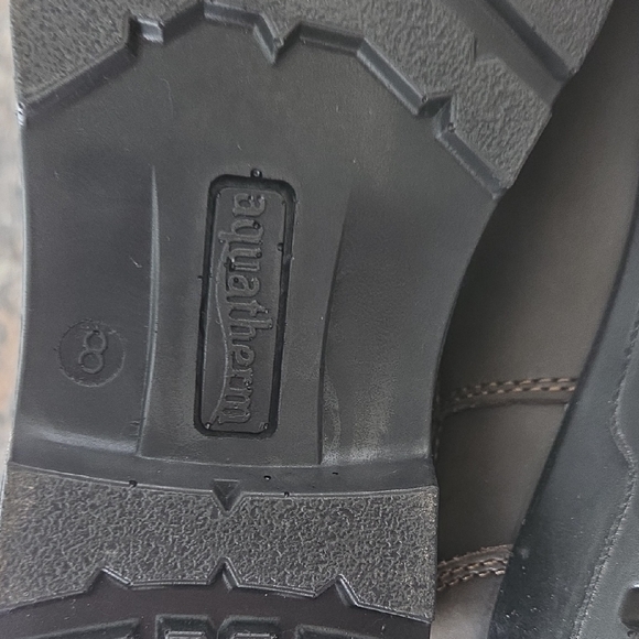 Aquatherm Size 8 Women's NEW Leather Brown Chelsea Boots - Picture 8 of 10